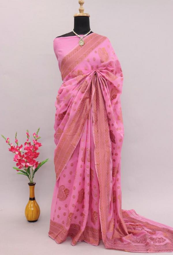 Cl1 Soft Linen Casual Wear Silk Designer Saree Collection